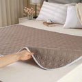 Washable Waterproof Bed Pad Brown The AuDHD Store