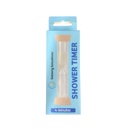 Visual Shower Timer | 4 Minute Sand Timer for Building Shower Routines
