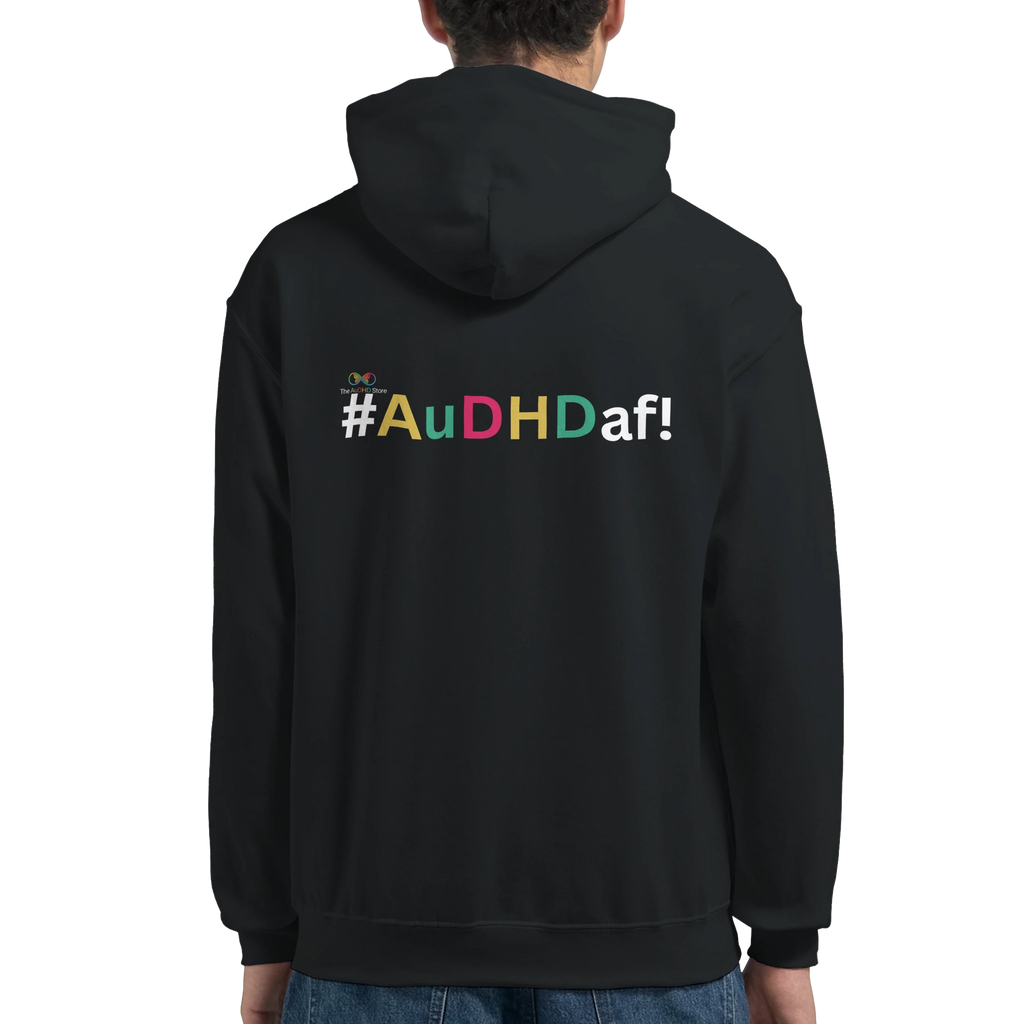 No group chats - #AuDHDaf! Hoodie The AuDHD Store