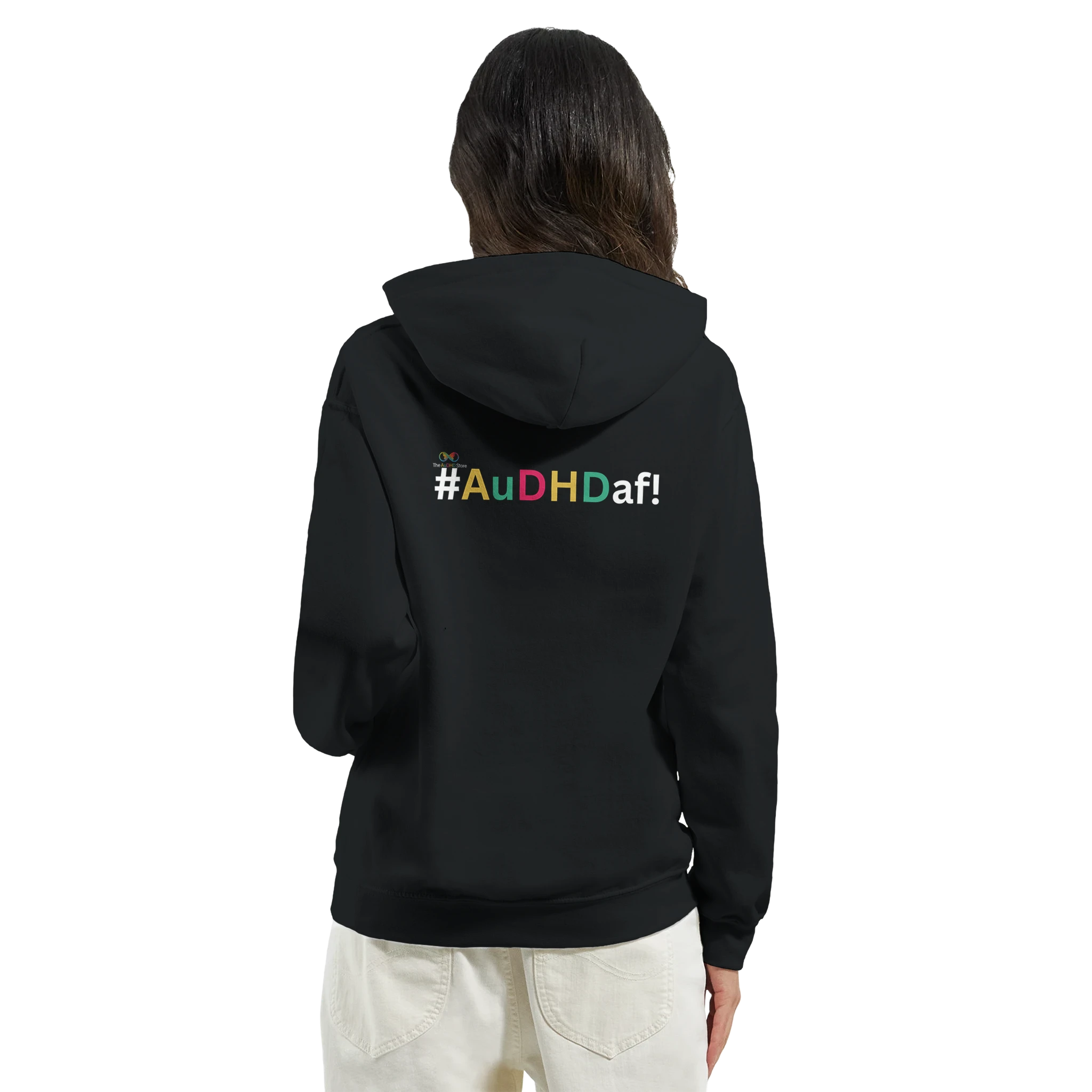 "The Original" Logo - #AuDHDaf! Hoodie The AuDHD Store
