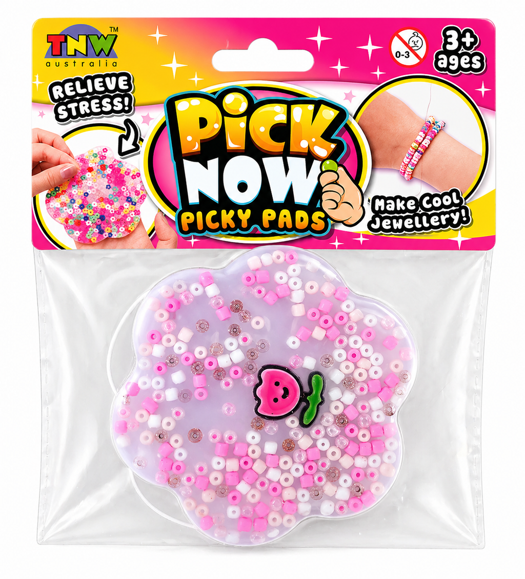 Pick Now Picky Pads DIY Bracelet Kit – Wearable Sensory Bead Fidget