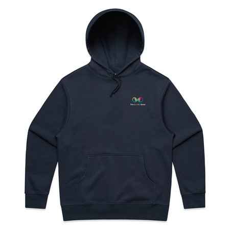 The OG #AuDHDaf! Heavyweight Oversized Hoodie - Midnight Blue