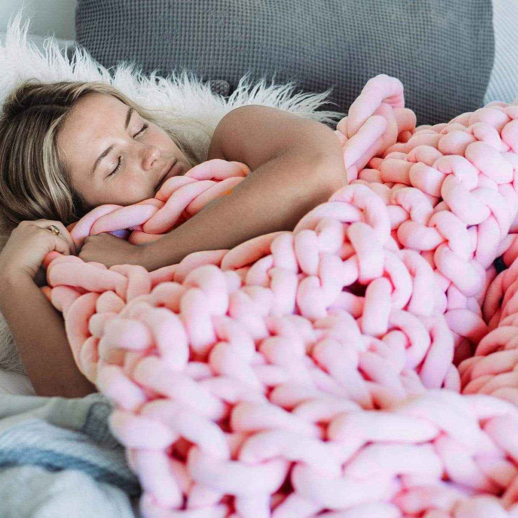 Knitted Weighted Blanket The AuDHD Store