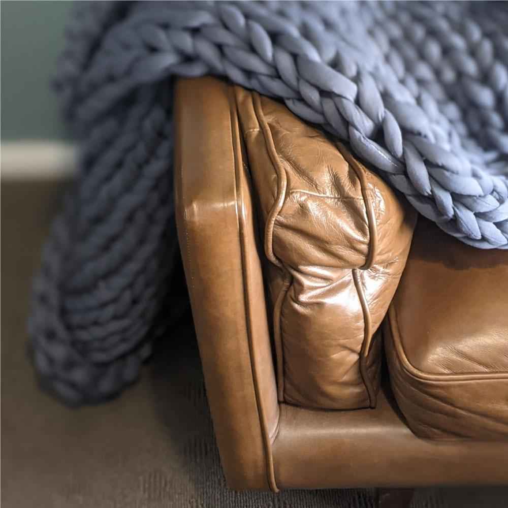 Knitted Weighted Blanket The AuDHD Store