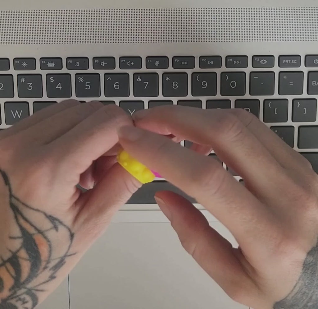 Silicone Sensory Fidget Ring Set