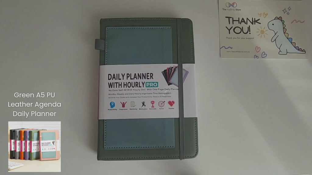 A5 Undated Daily Planner | Flexible Planning & Organisation