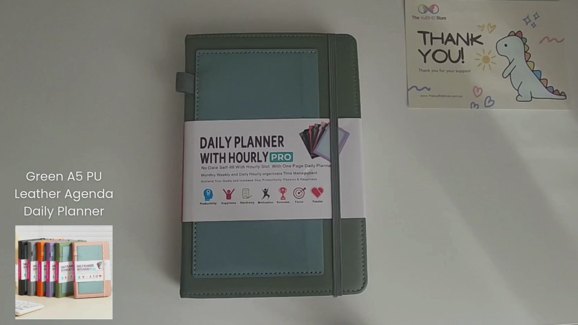 A5 Undated Daily Planner | Flexible Planning & Organisation